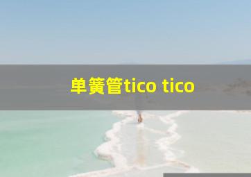 单簧管tico tico